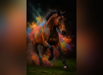 Weitere Warmblüter Mix, Stute, 4 Jahre, 151 cm, Brauner