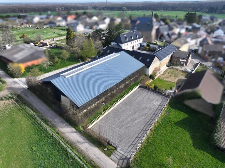 Ancien corps de ferme carré avec installation équestre