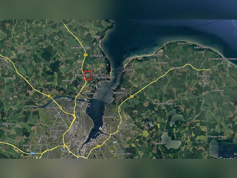 Grand centre équestre près de Kiel, idéalement situé, comprenant plusieurs appartements et offrant d