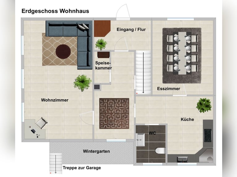 Pferdeimmobilie in Hessen – charmantes Fachwerkensemble mit Reithalle in Groß-Bieberau!