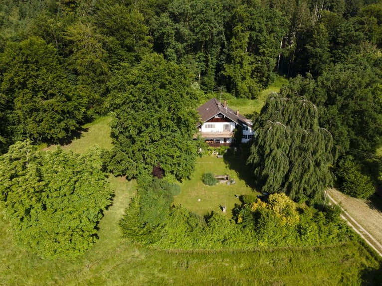 Propriété idyllique en Chiemgau - Villa, 7 hectares de terrain et écurie, avec un potentiel pour les