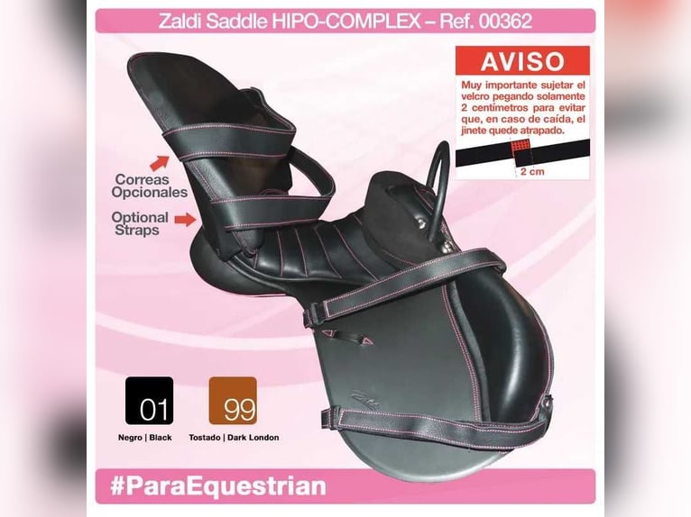 SILLA ZALDI INGLESA PARAECUESTRE HIPO SILLA ZALDI INGLESA PARAECUESTRE HIPO