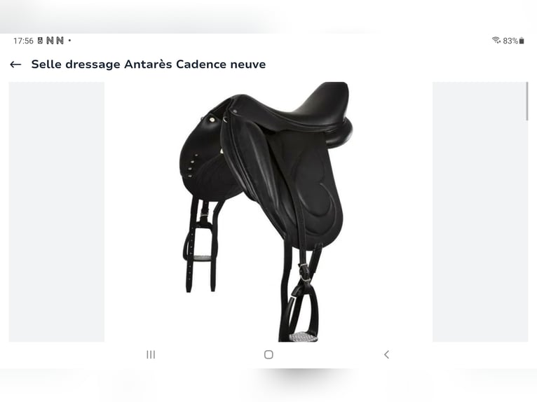 Vends selle dressage Antarès Cadence neuve 