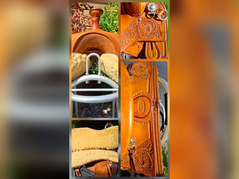 🤠🌵 Selle western carlos ballester – 17" – une véritable pièce d’exception 🌵🤠