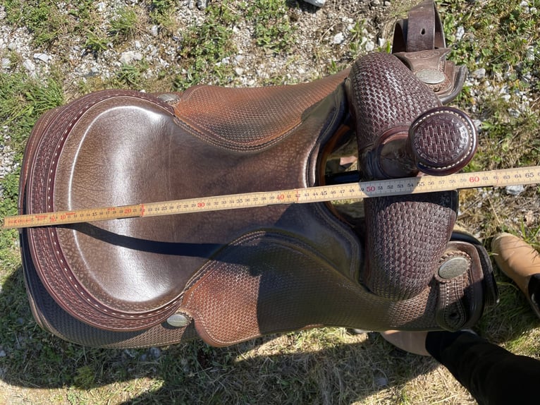 Selle Bob's Custom reining, 16'