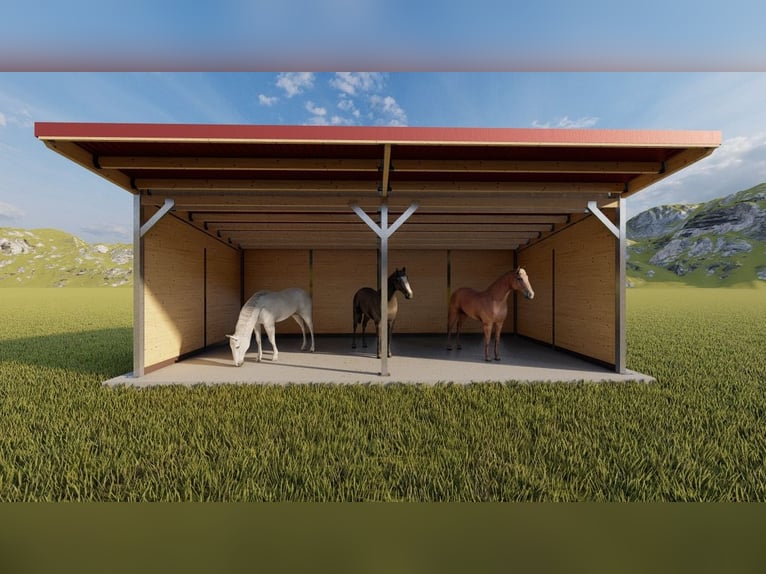 Abri de pâture et box extérieur à vendre, abri pour chevaux | Abri de pâture idéal pour vos chevaux