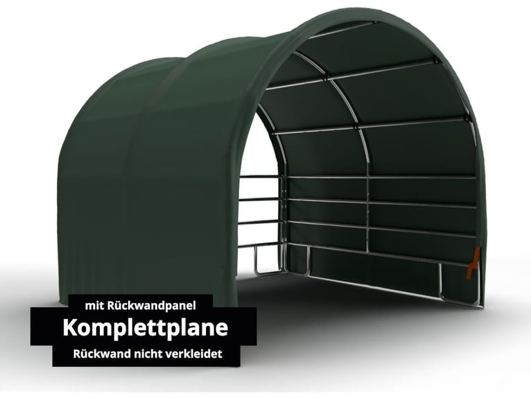 Tente avec action de 900 g/m² – Abri pour pâturage, abri pour chevaux, tente de stockage, tente, abr
