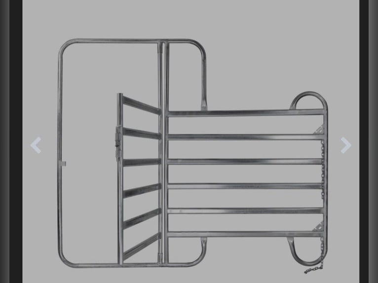 Weidebox / Panelbox / Rehabox / Pferdebox - komplett 4,20 x 4,20 x 1,73 cm
