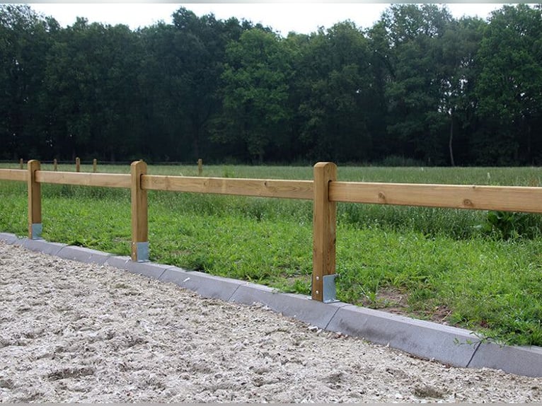 Carrière de dressage | Clôture en bois pour manège | Carré de dressage en bois