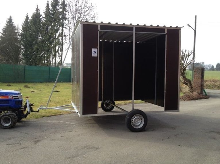 AKTION fahrbare Weidehütte, Außenbox, Pferdebox, mobil, versch. Größen und Ausstattung