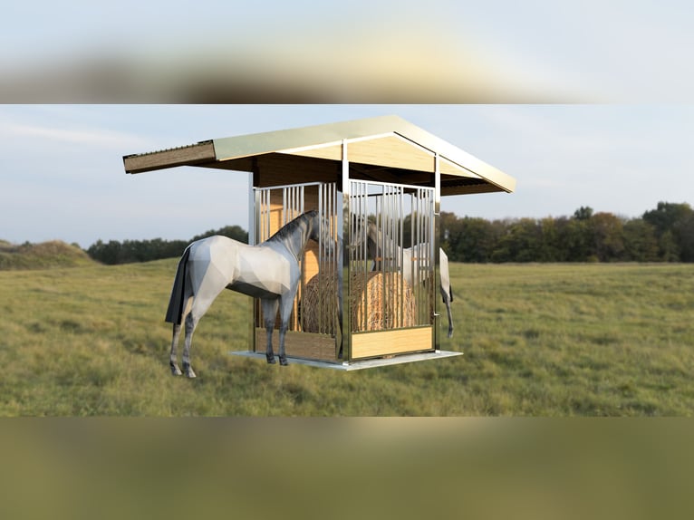 Abreuvoirs d'herbe pour chevaux & mangeoires à foin, idéaux pour les écuries et centres équestres