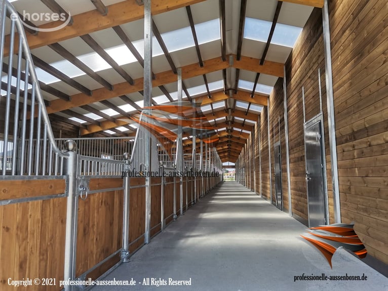 Acheter des boxes pour chevaux – façades de boxes, cloisons de séparation et boxes intérieurs pour c