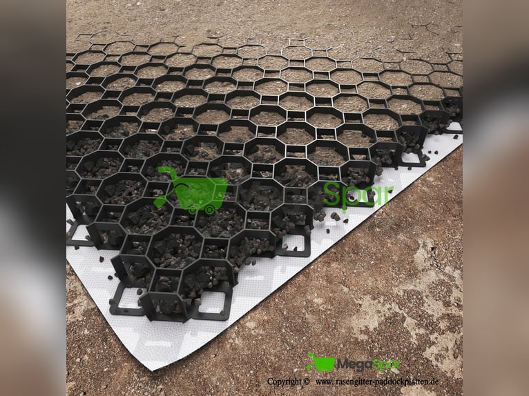 Dalles de parking et de paddock - Grilles en herbe et alvéoles en gravier à partir de 7,99 €/m²