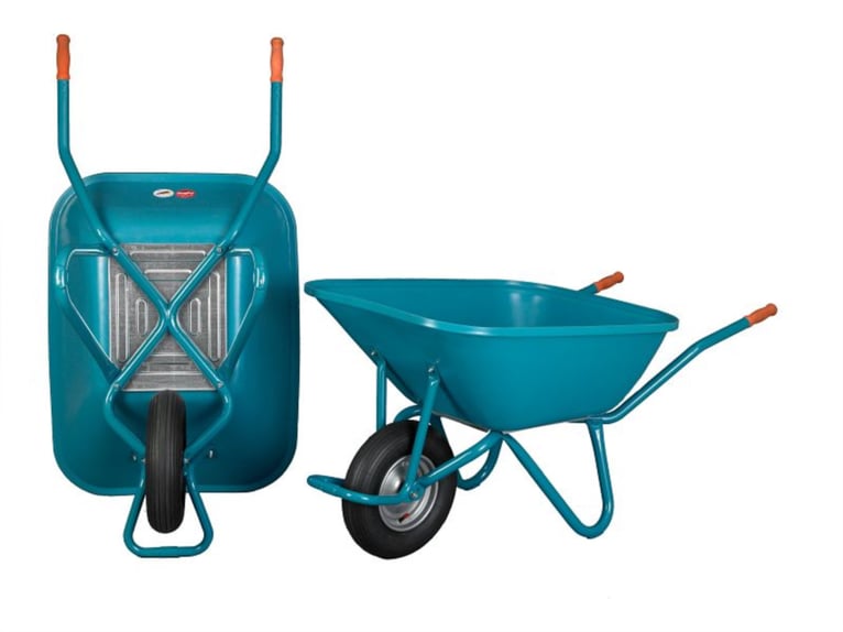 Mefro brouette à bac en plastique 90L/140L à partir de
