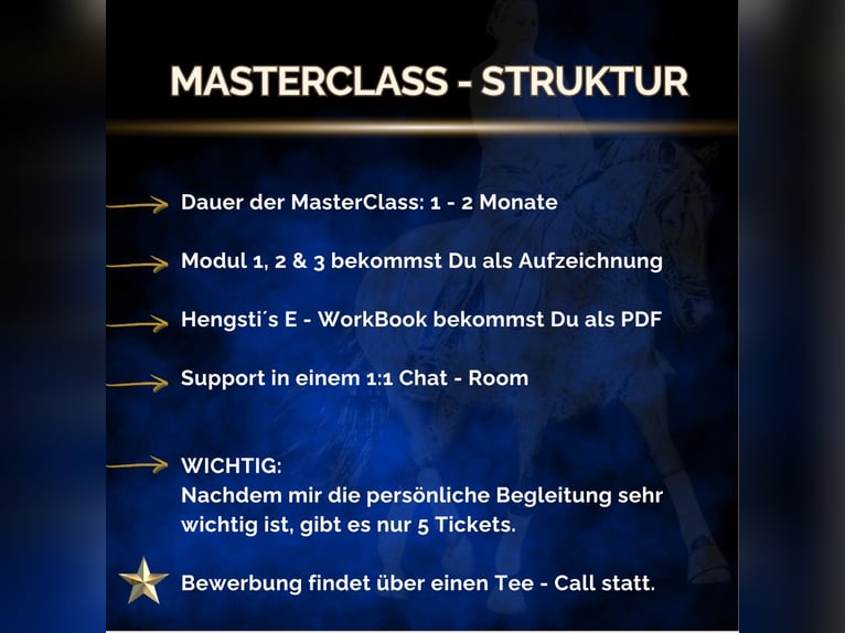 Gebissloses Dressurreiten ⭐MasterClass 2.0⭐Vorgespräch