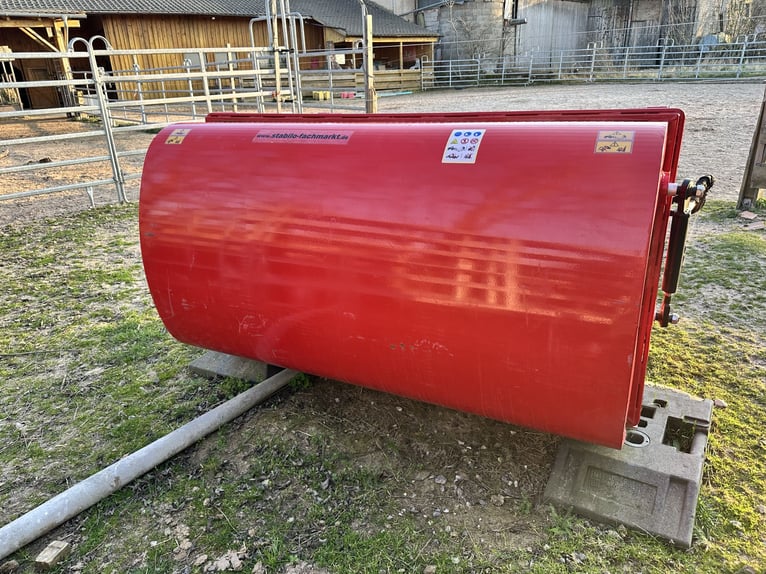 Mulcher professionnel avec caisse de ramassage pour pâturages de chevaux (ramasse également les pomm