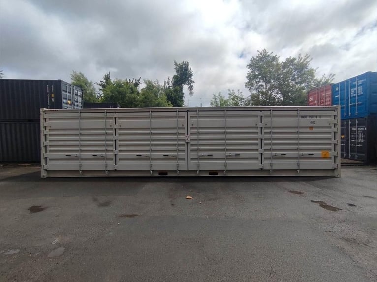 Conteneur High Cube de 40 pieds avec porte latérale
