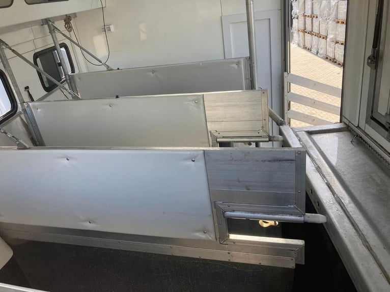 Camion de transport de chevaux MAN TGM, capacité 4-5 chevaux, 14 tonnes, année 2017, 290 ch, occasio
