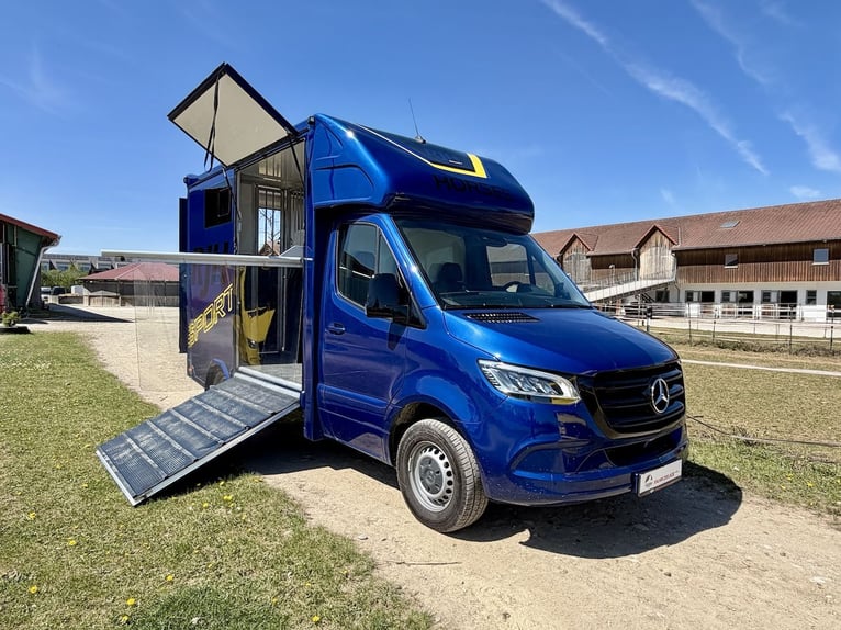 Mercedes-Benz 419 Sprinter 2-Box Pferdetransporter RJH Sport, 3,5 t LKW – letztes verfügbares Modell