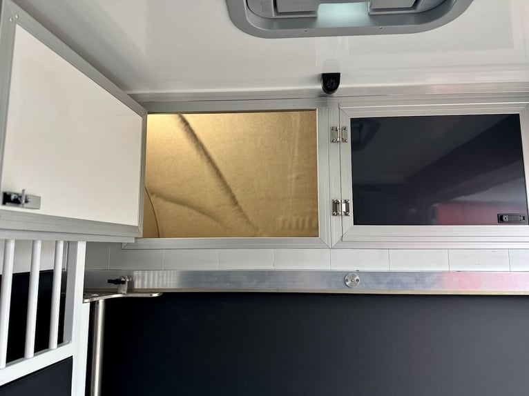 Nouveau modèle Renault EQUITA, transporteur pour 2 chevaux, camion 3 places, boîte automatique