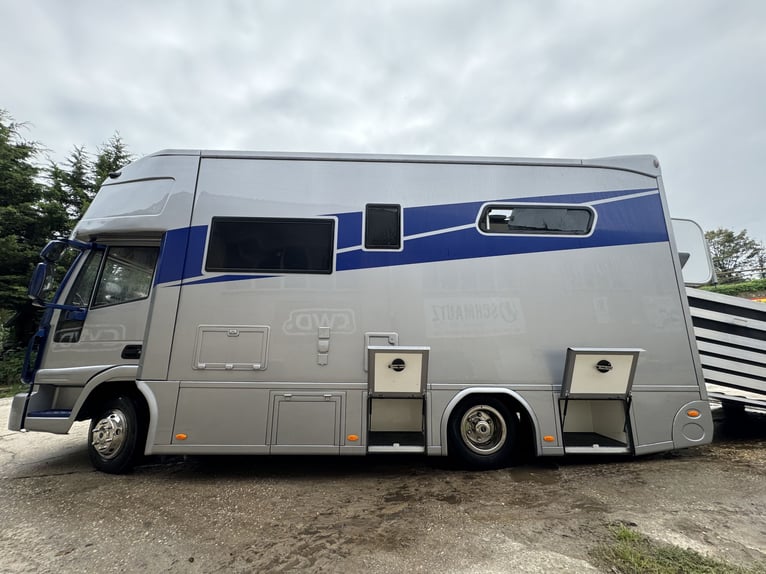 Iveco 80 E RJH Ecoline Pferdetransporter mit Führschein Klasse 3 bzw. C1 zu fahren