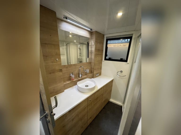 Pferdetransporter JL HighlineXXL DB2551 Actros Wohnmobilzulassung