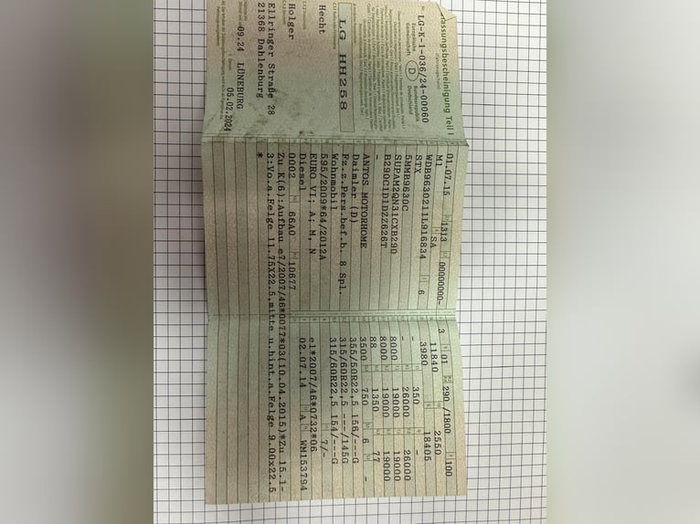 Power. Space. Comfort. ⚡️ 26 t Mercedes Antos Motorhome