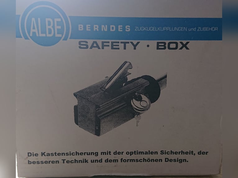Boîte de sécurité d'Albe, dispositif antivol pour remorque