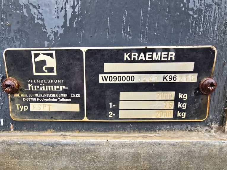 KRÄMER Pferdeanhänger