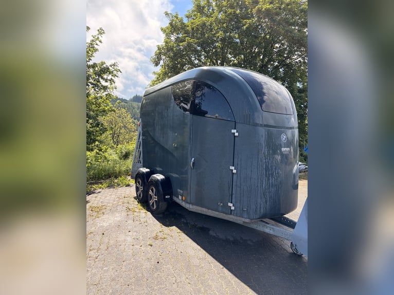 Remorque pour chevaux Bücker Careliner L gris avec caméra