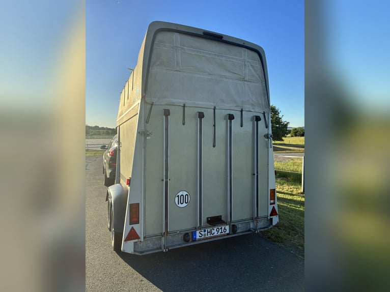 Remorque pour chevaux Humbaur Atis, polyéthylène complet, plancher en aluminium