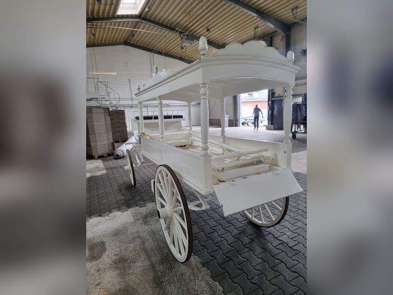 Breakdown casket carriage, funeral vehicle, hearse, funeral procession