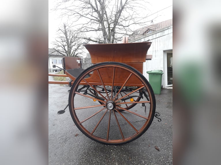 Char à traction simple, attelé en tandem, modèle Kühnle Rally-Cart