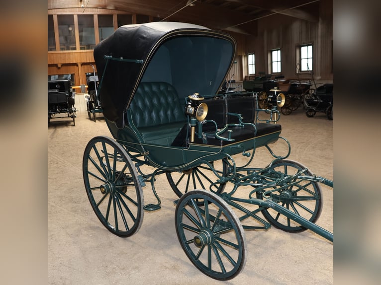 Eleganter Parkwagen Kutsche Baumann Lederpolsterung Zürich