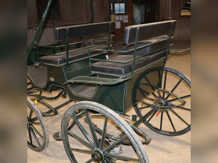 Kühnle Jagdwagen Ein/Zweispänner Scheibenbremsen Grün