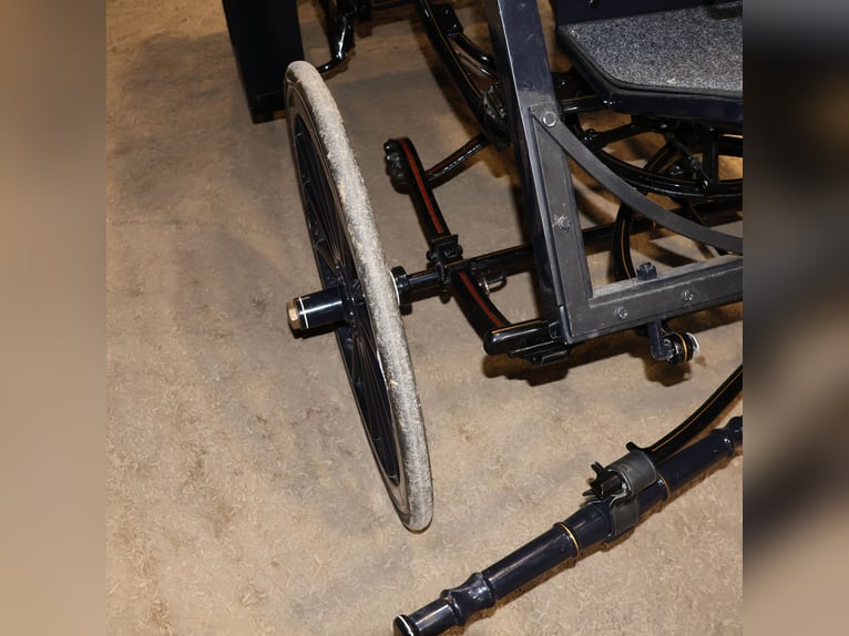 Mylord Kutsche Ein/Zweispänner Scheibenbremsen Trittbrett Schwarz