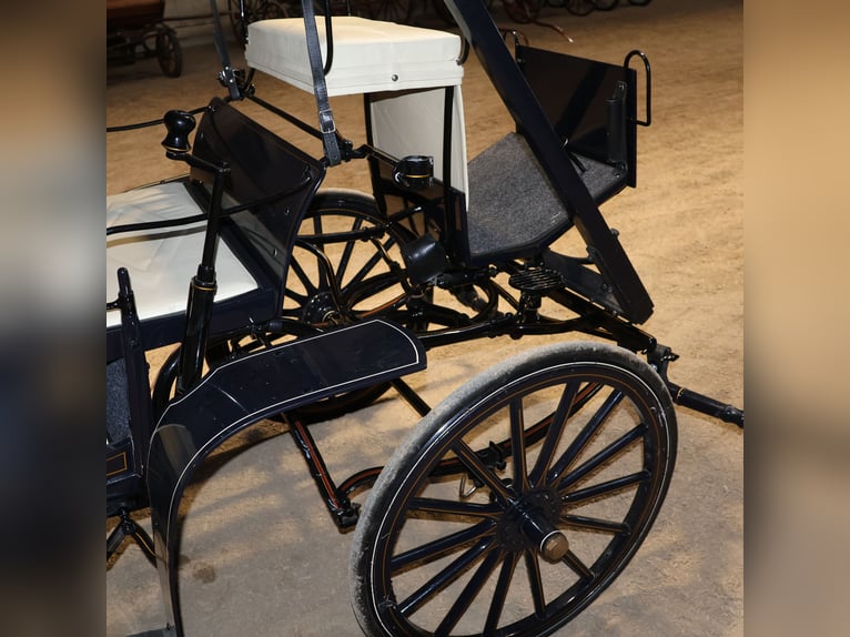 Mylord Kutsche Ein/Zweispänner Scheibenbremsen Trittbrett Schwarz