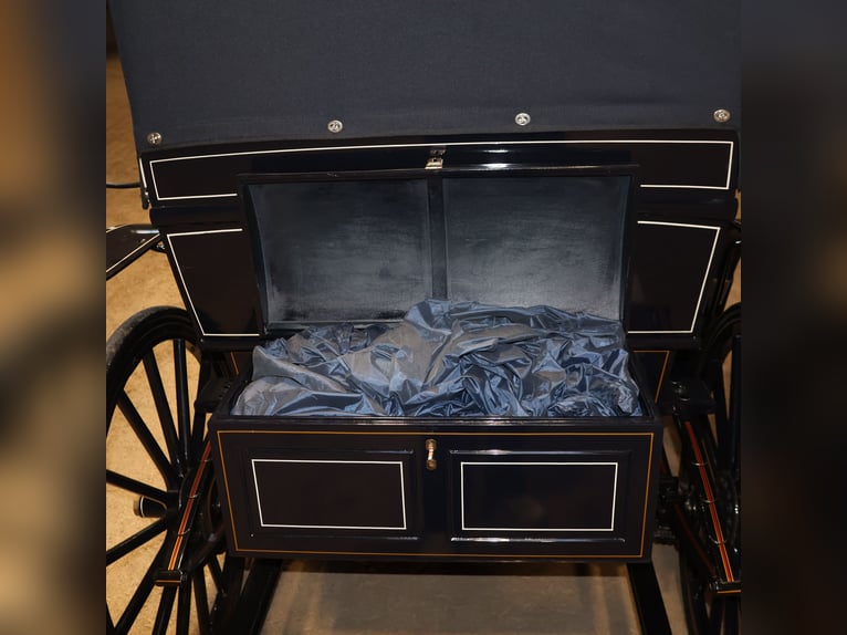 Mylord Kutsche Ein/Zweispänner Scheibenbremsen Trittbrett Schwarz