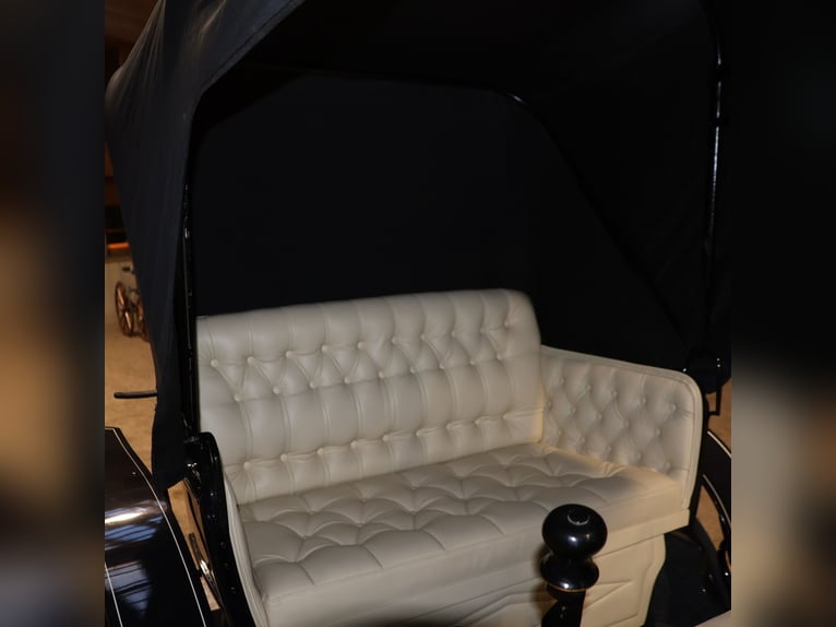 Mylord Kutsche Ein/Zweispänner Scheibenbremsen Trittbrett Schwarz