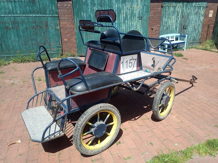 Pony carriage / marathon for ponies approximately 120–145 cm tall