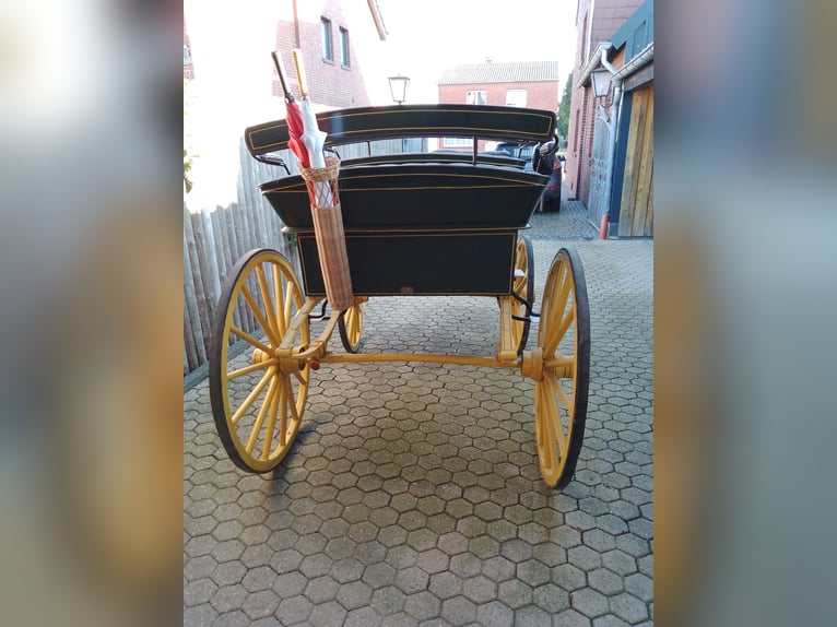 Carrosse de chasse siamois – G.H.W. Trimpler Lüneburg – État impeccable – Vers 1920