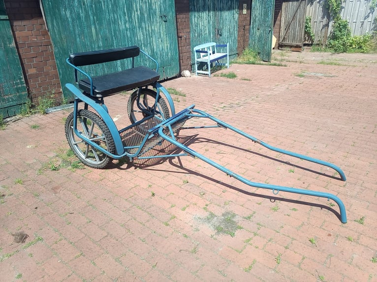 gig équipé de ressorts et de freins pour poneys de taille B/C