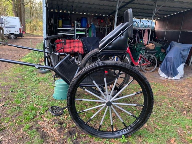 Sulky gig pour chevaux de grande taille, voiture d’attelage en solo
