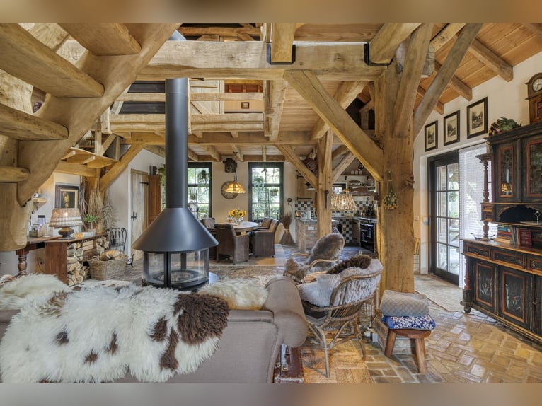 Casa de campo con alojamiento para caballos, incluyendo pista cubierta, pista al aire libre y 11 est