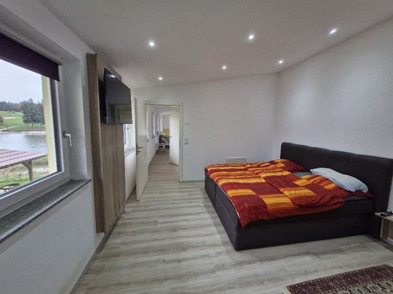 Centro ecuestre junto al lago