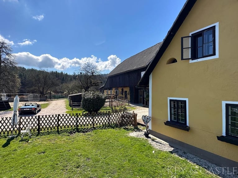 Wunderschönes Anwesen mit Landhaus, Pferdestallungen und Koppeln mit Wörtherseeblick 