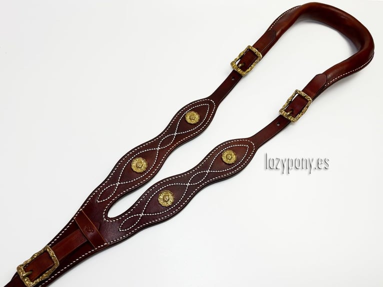 Baroque horse crupper Lazypony, baticola barocca para cabllos