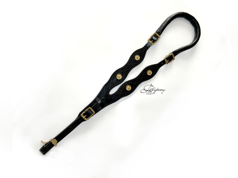 Baroque horse crupper Lazypony, baticola barocca para cabllos
