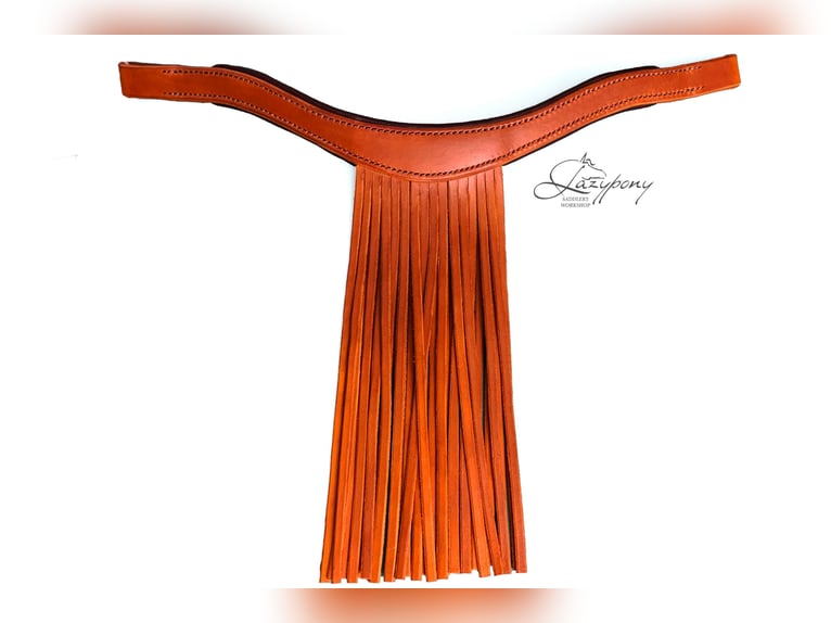 Elegante frontalera Vaquero Lazypony, fringe browband Lazypony