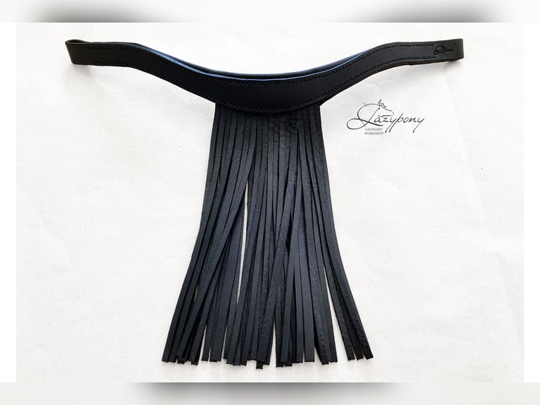 Elegante frontalera Vaquero Lazypony, fringe browband Lazypony